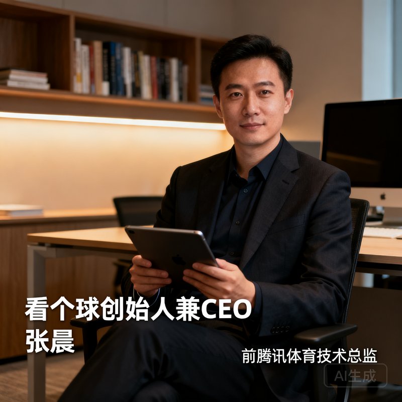 看个球创始人兼CEO张晨，前腾讯体育技术总监