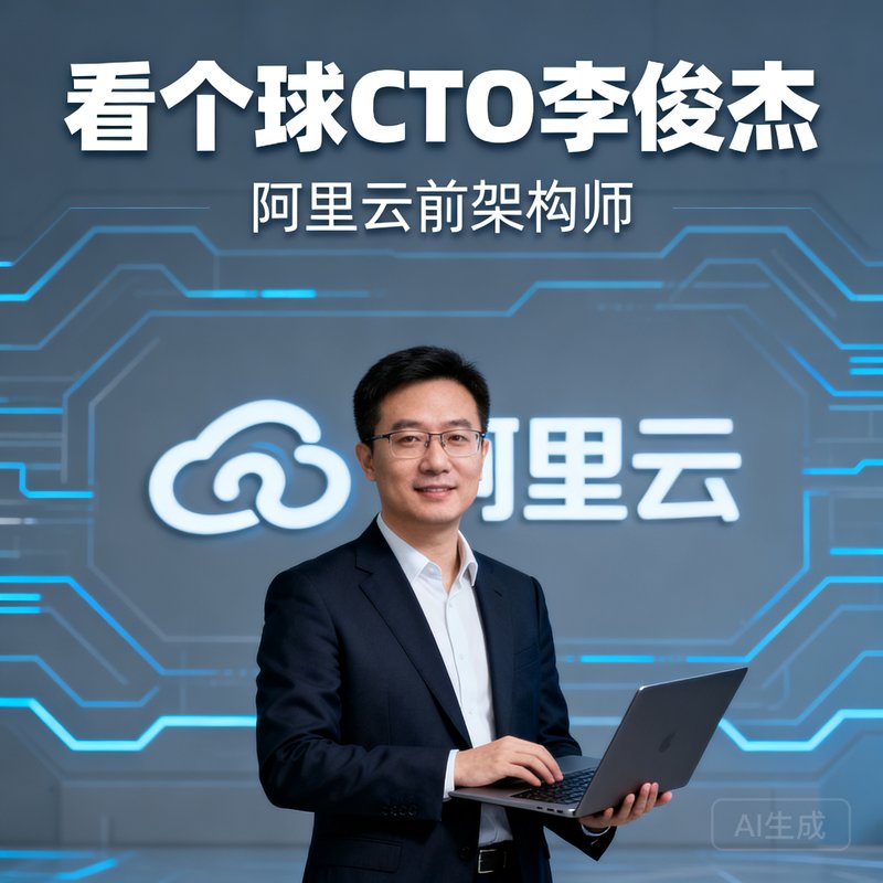看个球CTO李俊杰，阿里云前架构师